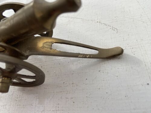Small Antique Brass Field Cannon Collectable Brassware