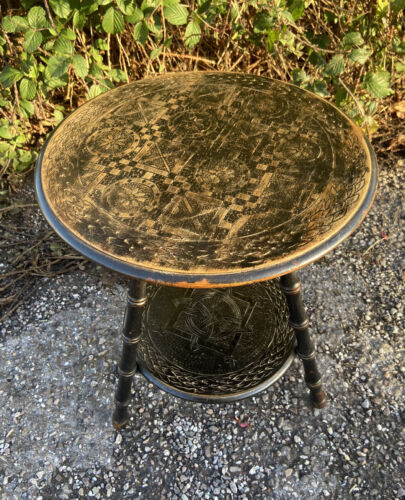 William Gerrard Ebonised Gypsy Table