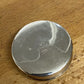 Pretty Silver Pill Pot Floral Design Small Collectable Container Great Gift Idea