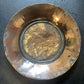 Large Antique Persian Copper / Dish Plate Collectable Hanging Decoration