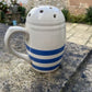 Vintage Kleen Kitchen Ware Sifter Collectable Kitchenware Blue White Stripe