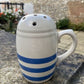 Vintage Kleen Kitchen Ware Sifter Collectable Kitchenware Blue White Stripe