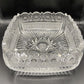 Stunning Cut Glass Fruit Bowl Heavyweight Very Detailed Decoration