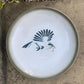 Large Unusual Vintage Honiton Pottery Charger Plate Dish Bird Swallow Dragonfly