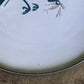 Large Unusual Vintage Honiton Pottery Charger Plate Dish Bird Swallow Dragonfly