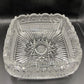 Stunning Cut Glass Fruit Bowl Heavyweight Very Detailed Decoration