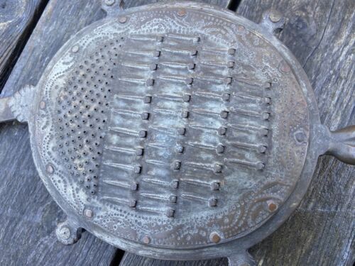 Vintage Indian Spice Cheese Nutmeg Coconut Grater Form of Tortoise Kitchenalia