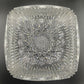 Stunning Cut Glass Fruit Bowl Heavyweight Very Detailed Decoration