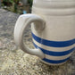 Vintage Kleen Kitchen Ware Sifter Collectable Kitchenware Blue White Stripe