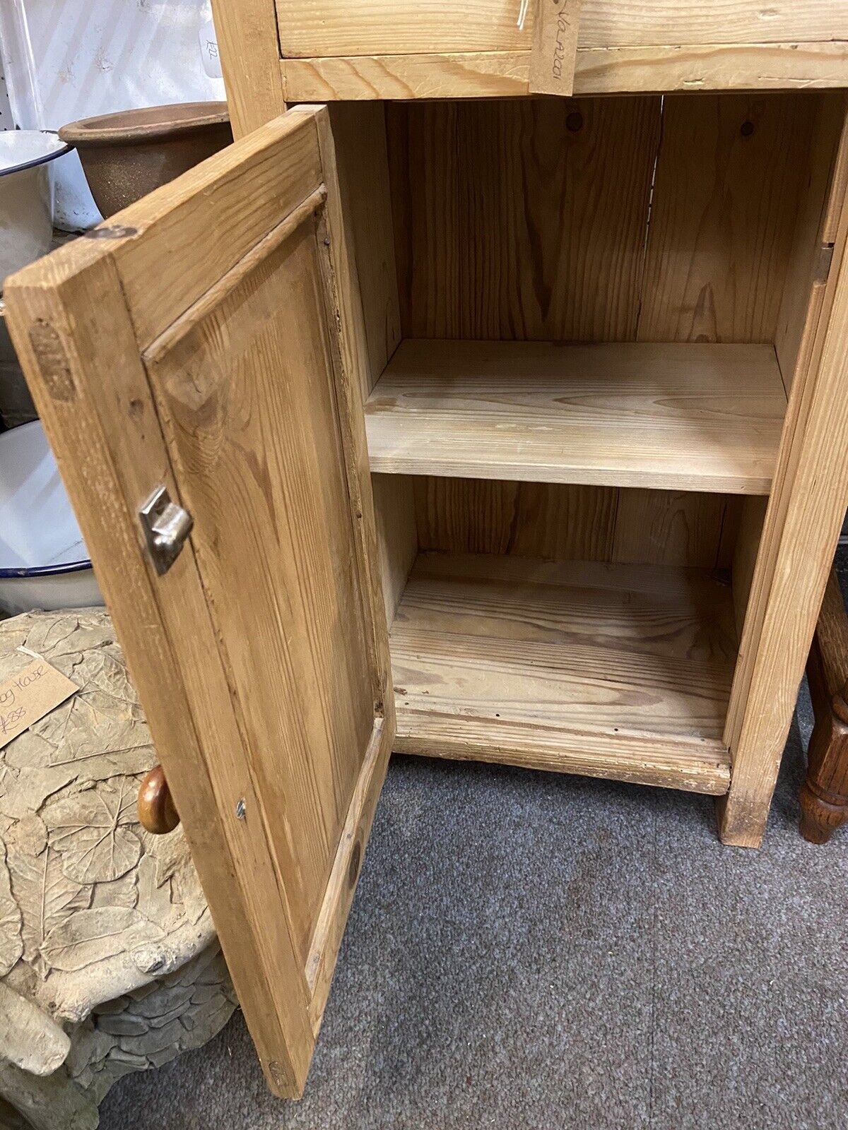 Vintage Pine Bedside Cabinet