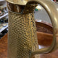 Antique Brass Jug Joseph Sankey & Sons Size 3 Hammered Brasswear Pitcher JS&S