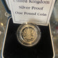 UK Silver Proof One Pound £1 Coin 1998 Certificated Collectable Coins