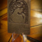 Silver Bar Volui Silver Art Nouveau Woman Design Collectable Sand Cast