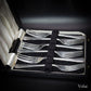 Box Set of Vintage Mosleys  Dessert Cake Forks x 6 Silver Plated EPNS A1