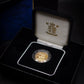 The 2001 Gold Proof Sovereign Coin In Original Box With Paperwork United Kingdom