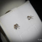 Pretty Waterford Crystal and Silver Earrings Pierced Ears Pre-Owned Gift Idea