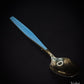 Antique Silver Enamel Jacob Tostrup Spoon Norwegian Decoration Collectable