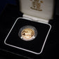 The 2001 Gold Proof Sovereign Coin In Original Box With Paperwork United Kingdom