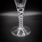 Beautiful Georgian Air Twist Wine Glass Antique Drinking Glass Collectable