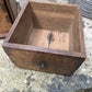 Small Antique Oak Spice Drawers Tabletop Two Drawer Unit Funiture