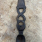 Wooden Antique Welsh Love Spoon Marriage Token Early 20th Century