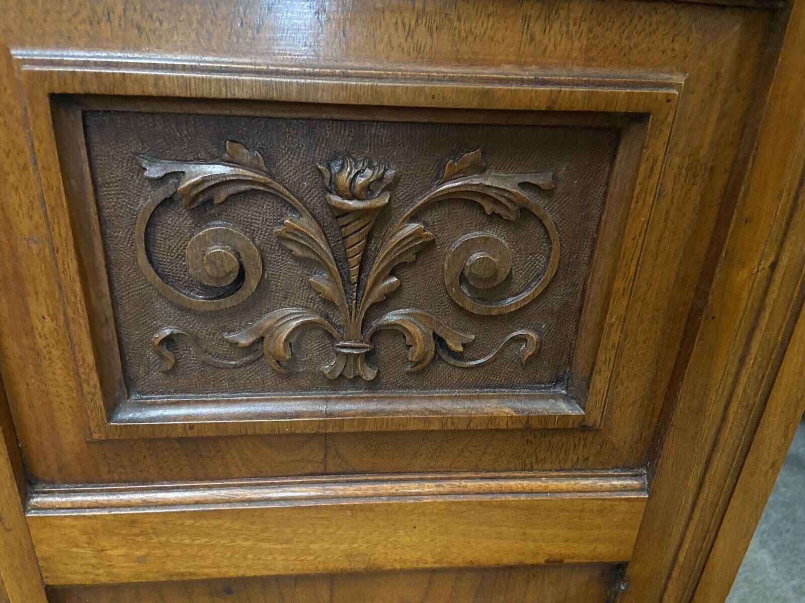 Antique Mahogany Pot Cabinet Cupboard Bedside Table Furniture