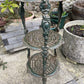 Antique Cast Iron Pot Stand Plant Stand Three Tier Saucepans Kitchen Garden