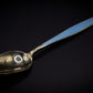 Antique Silver Enamel Jacob Tostrup Spoon Norwegian Decoration Collectable