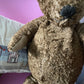 Large Vintage Teddy Bear Straw Filled Jointed Teddies In Need Of Love and Repair