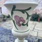 Vintage Honiton Pottery Urn Vase Hand Painted Floral Design Collectable