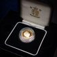 The 2001 Gold Proof Sovereign Coin In Original Box With Paperwork United Kingdom