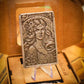 Silver Bar Art Nouveau Eleanor Design Collectable Sand Cast Hand Finished