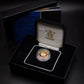 The 2001 Gold Proof Sovereign Coin In Original Box With Paperwork United Kingdom