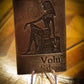 Silver Bar Volui Silver Egyptian Design Collectable Hand Cast