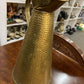 Antique Brass Jug Joseph Sankey & Sons Size 3 Hammered Brasswear Pitcher JS&S