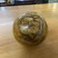 Antique / Vintage Marble Ball Sphere Browns Diameter 7cm Collectable Ornament