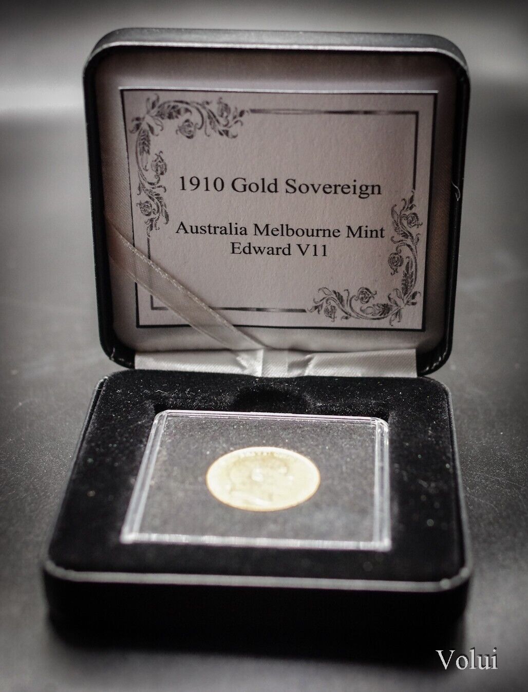 Antique 1905 Gold Sovereign Australia Melbourne Mint Edward VII Collectable Coin