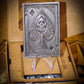 Silver Horror Bar Ace of Spades Design Collectable Sand Cast Hand Finished