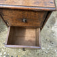 Small Antique Oak Spice Drawers Tabletop Two Drawer Unit Funiture