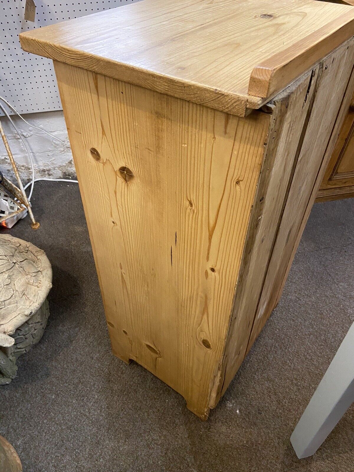 Vintage Pine Bedside Cabinet