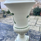 Vintage Honiton Pottery Urn Vase Hand Painted Floral Design Collectable