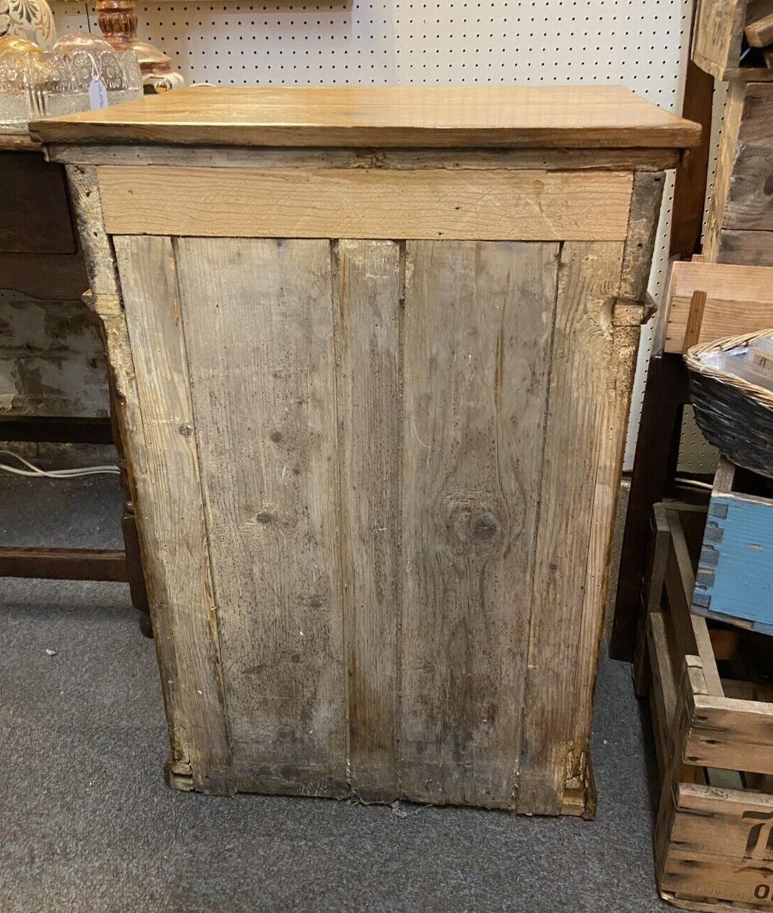 Beautiful Rustic French Bedside Table / Cupboard / Cabinet Furniture