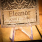 Silver Bar Art Nouveau Eleanor Design Collectable Sand Cast Hand Finished