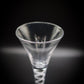 Beautiful Georgian Air Twist Wine Glass Antique Drinking Glass Collectable