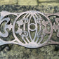 Antique Copper Trivet Art Nouveau Pot Stand Rd No 439429 Collectable Kitchen