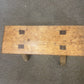 Antique Wooden Stool Pig Bench Rustic Handcrafted Furniture Collectable