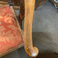 Beautiful Edwardian Corner Chair Upholstered Side Chair Antique Furniture