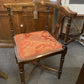 Beautiful Edwardian Corner Chair Upholstered Side Chair Antique Furniture