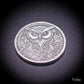 .999 Fine Silver Celtic Minerva the Owl of Athena