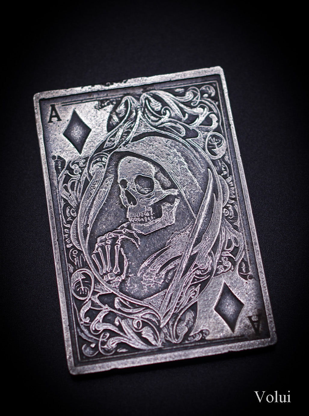 Reaper Ace of Diamonds Silver